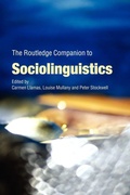 Cover: The Routledge Companion to Sociolinguistics - Routledge