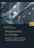 Cover: Demokratien in Europa - VS Verlag f&uuml;r Sozialwissenschaften