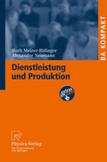 Cover: Dienstleistung und Produktion - Physica