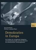 Cover: Demokratien in Europa - VS Verlag f&uuml;r Sozialwissenschaften