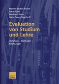 Cover: Evaluation von Studium und Lehre - VS Verlag f&uuml;r Sozialwissenschaften