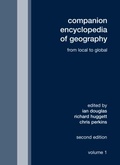 Cover: Companion Encyclopedia of Geography - Routledge