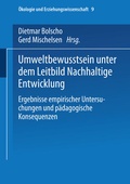 Cover: Umweltbewusstsein unter dem Leitbild Nachhaltige Entwicklung - VS Verlag f&uuml;r Sozialwissenschaften
