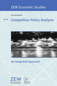 Enlarge image Cover: Competition Policy Analysis - Physica