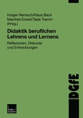Cover: Didaktik beruflichen Lehrens und Lernens - VS Verlag f&uuml;r Sozialwissenschaften