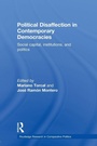 Cover: Political Disaffection in Contemporary Democracies - Routledge