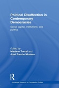Cover: Political Disaffection in Contemporary Democracies - Routledge
