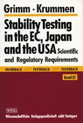 Cover: Stability Testing in the EC, Japan and the USA - Wissenschaftliche Verlagsgesellschaft