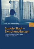 Cover: Soziale Stadt - Zwischenbilanzen - VS Verlag f&uuml;r Sozialwissenschaften