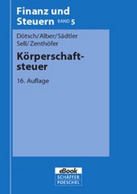 Abbildung von: Körperschaftsteuer - Schäffer-Poeschel