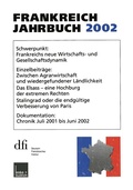 Cover: Frankreich-Jahrbuch 2002 - VS Verlag f&uuml;r Sozialwissenschaften