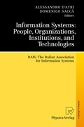 Cover: Information Systems: People, Organizations, Institutions, and Technologies - Physica