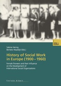 Cover: History of Social Work in Europe (1900-1960) - VS Verlag f&uuml;r Sozialwissenschaften