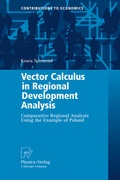 Cover: Vector Calculus in Regional Development Analysis - Physica