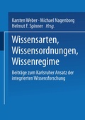 Cover: Wissensarten, Wissensordnungen, Wissensregime - VS Verlag f&uuml;r Sozialwissenschaften