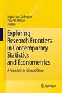 Cover: Exploring Research Frontiers in Contemporary Statistics and Econometrics - Physica