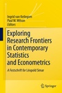 Cover: Exploring Research Frontiers in Contemporary Statistics and Econometrics - Physica