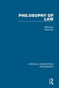 Cover: Philosophy of Law - Routledge