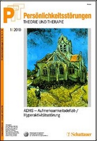 Abbildung von: Persönlichkeitsstörungen PTT / Persönlichkeitsstörungen Theorie und Therapie - Schattauer