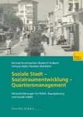 Cover: Soziale Stadt - Sozialraumentwicklung - Quartiersmanagement - VS Verlag f&uuml;r Sozialwissenschaften