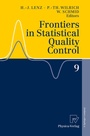 Cover: Frontiers in Statistical Quality Control 9 - Physica