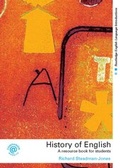 Cover: History of English - Routledge