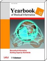 Enlarge image Cover: Yearbook of Medical Informatics / Yearbook of Medical Informatics 2010 - Schattauer