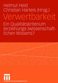 Enlarge image Cover: Verwertbarkeit - VS Verlag für Sozialwissenschaften