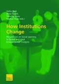 Cover: How Institutions Change - VS Verlag f&uuml;r Sozialwissenschaften