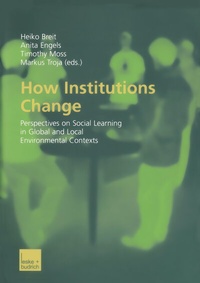 Enlarge image Cover: How Institutions Change - VS Verlag für Sozialwissenschaften