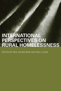 Enlarge image Cover: International Perspectives on Rural Homelessness - Routledge