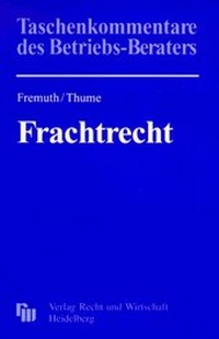 Enlarge image Cover: Frachtrecht - Fachmedien Recht und Wirtschaft