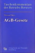 Cover: Taschenkommentar zum AGB-GeSetz - Fachmedien Recht und Wirtschaft