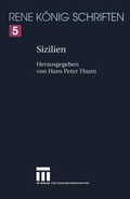 Cover: Sizilien - Springer VS