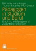 Cover: P&auml;dagogen in Studium und Beruf - VS Verlag f&uuml;r Sozialwissenschaften