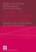 Cover: Sozialer und politischer Wandel in Deutschland - VS Verlag f&uuml;r Sozialwissenschaften