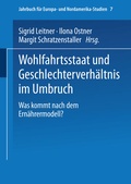 Cover: Wohlfahrtsstaat und Geschlechterverh&auml;ltnis im Umbruch - VS Verlag f&uuml;r Sozialwissenschaften