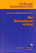 Cover: Der Telefondienstvertrag - Fachmedien Recht und Wirtschaft