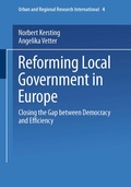 Cover: Reforming Local Government in Europe - VS Verlag f&uuml;r Sozialwissenschaften