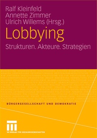 Enlarge image Cover: Lobbying - VS Verlag für Sozialwissenschaften