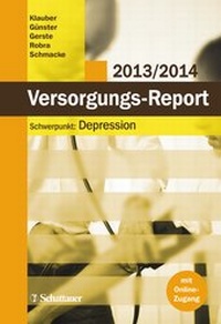 Abbildung von: Versorgungs-Report 2013/2014 - Schattauer