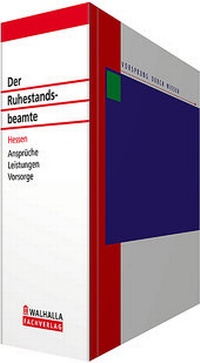 Abbildung von: Der Ruhestandsbeamte Hessen - Walhalla