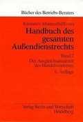 Cover: Handbuch des gesamten Au&szlig;endienstrechts - Fachmedien Recht und Wirtschaft