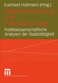Cover: Staatsentwicklung und Policyforschung - VS Verlag f&uuml;r Sozialwissenschaften