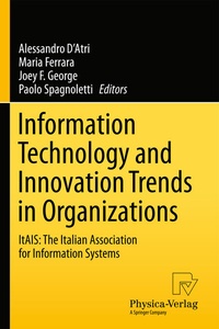 Enlarge image Cover: Information Technology and Innovation Trends in Organizations - Physica