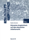 Cover: Ethnische Ungleichheit auf dem deutschen Arbeitsmarkt - VS Verlag f&uuml;r Sozialwissenschaften