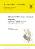 Cover: Christian Gottfried Nees von Esenbeck - Wissenschaftliche Verlagsgesellschaft