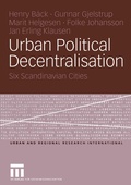 Cover: Urban Political Decentralisation - VS Verlag f&uuml;r Sozialwissenschaften