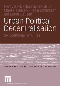 Enlarge image Cover: Urban Political Decentralisation - VS Verlag für Sozialwissenschaften