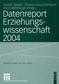 Cover: Datenreport Erziehungswissenschaft 2004 - VS Verlag f&uuml;r Sozialwissenschaften